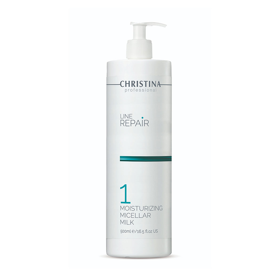 Зволожувальне міцелярне молочко для обличчя Christina Line Repair Step 1 Moisturizing Micellar Milk, 500 мл